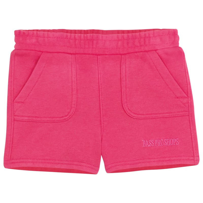 Bass Pro Shops Terry Elastic-Waist Shorts for Toddlers
