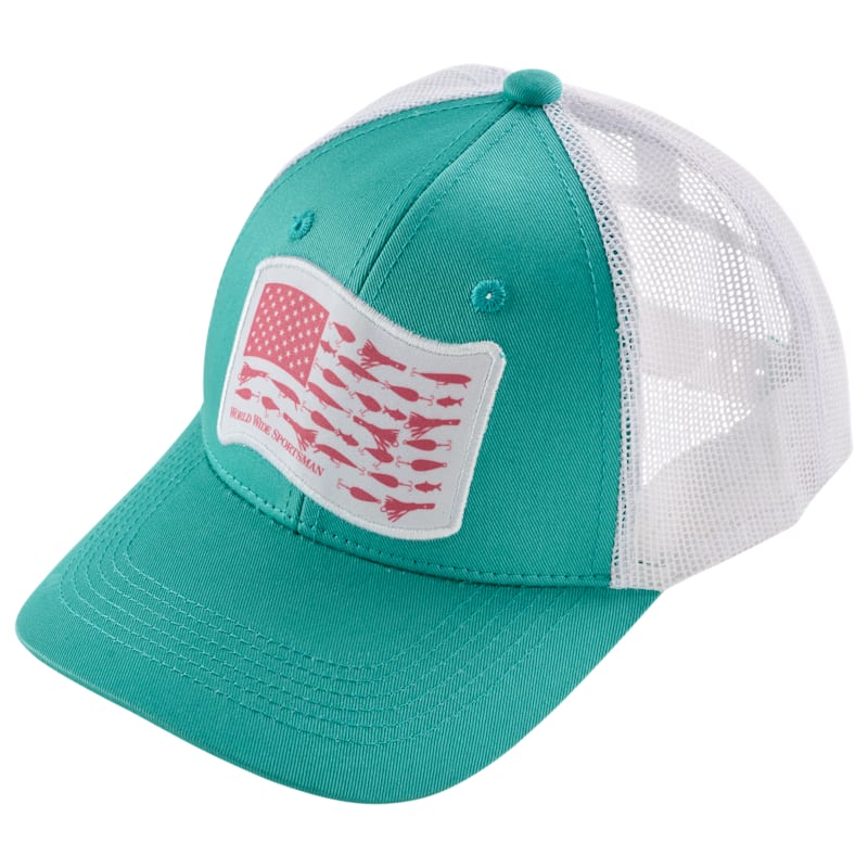 World Wide Sportsman Flag Mesh-Back Cap for Kids