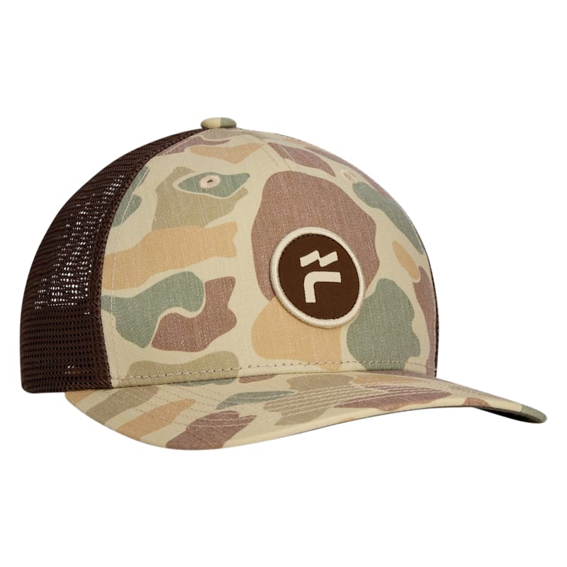 Free Fly Logo Snapback Trucker Cap for Kids