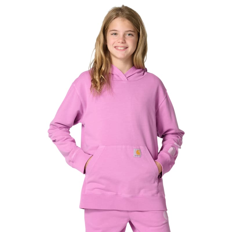 Carhartt French Terry Graphic Sleeve Hoodie for Kids