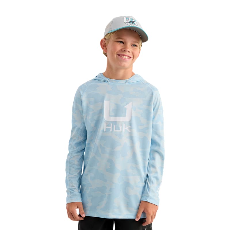Huk Icon Printed Hoodie for Kids
