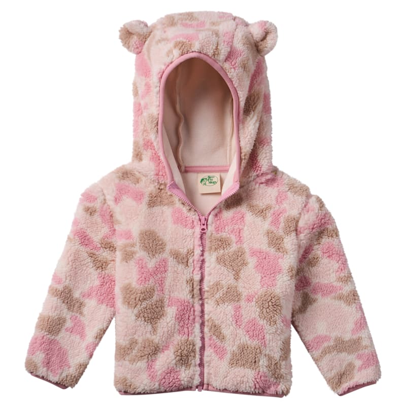 Bass Pro Shops Bear Ears Full-Zip Fleece Hooded Jacket for Babies