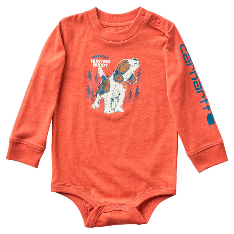 Carhartt My First Hunting Buddy Long-Sleeve Bodysuit for Babies