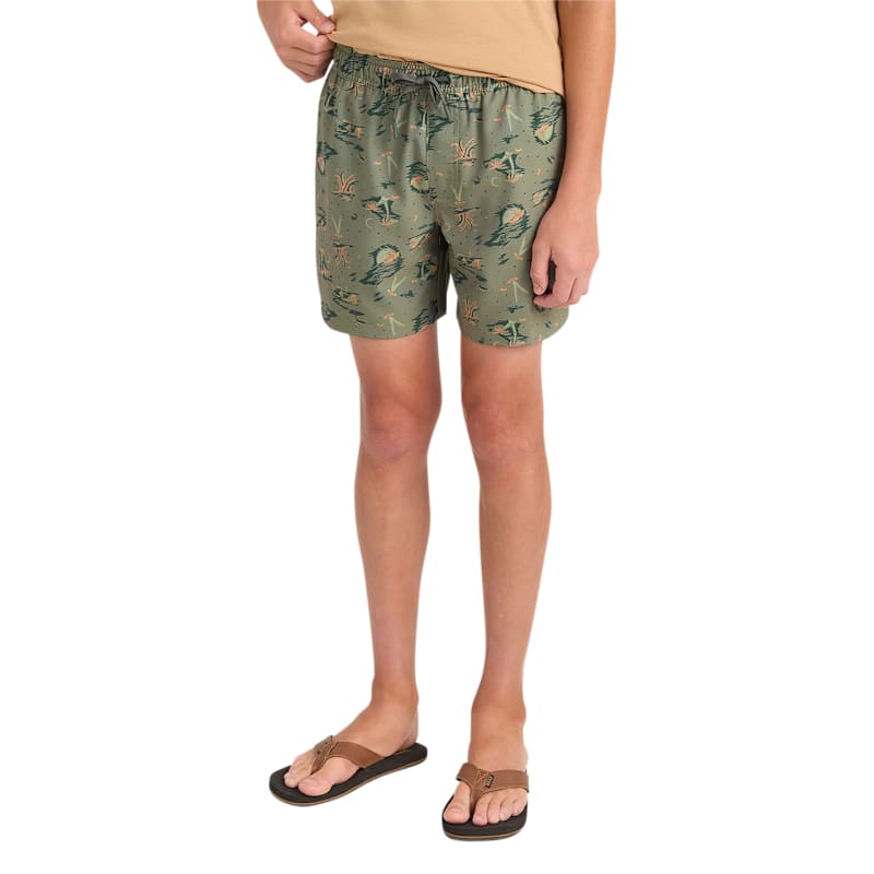 Huk Pursuit Volley Swim Shorts for Kids