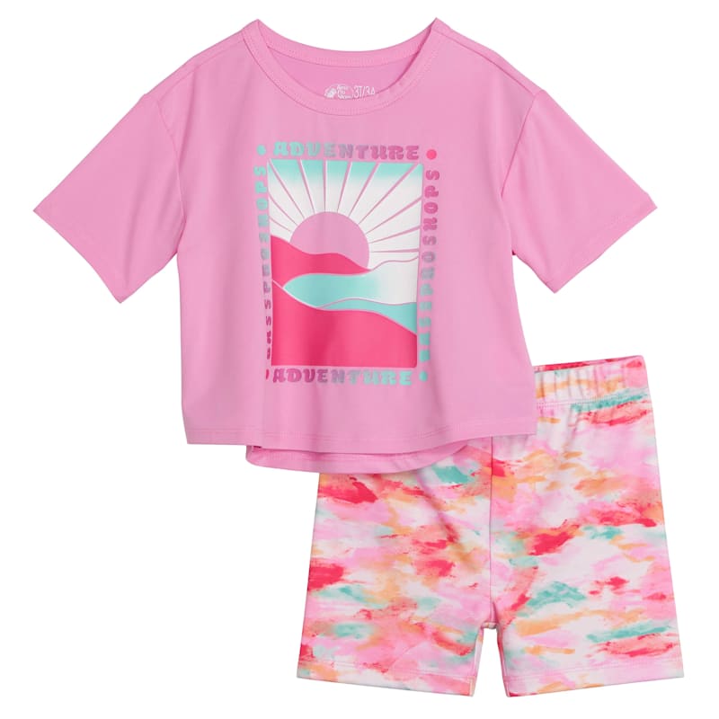 Bass Pro Shops Performance Short-Sleeve T-Shirt and Shorts Set for Toddlers
