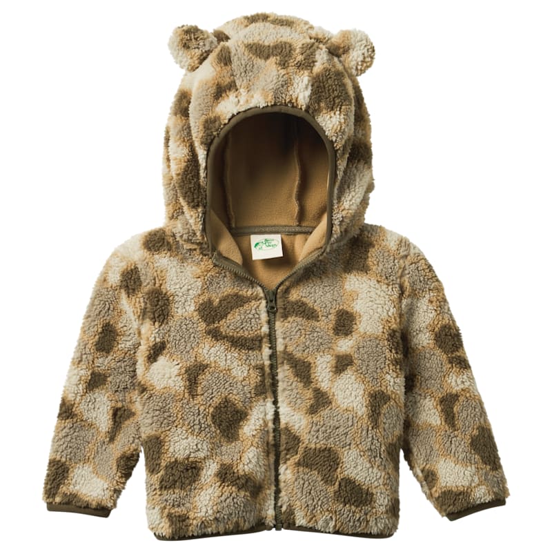 Bass Pro Shops Bear Ears Full-Zip Fleece Hooded Jacket for Babies
