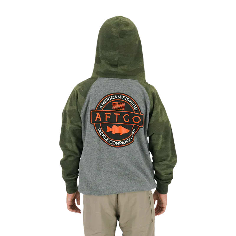 AFTCO Bass Patch Pullover Hoodie