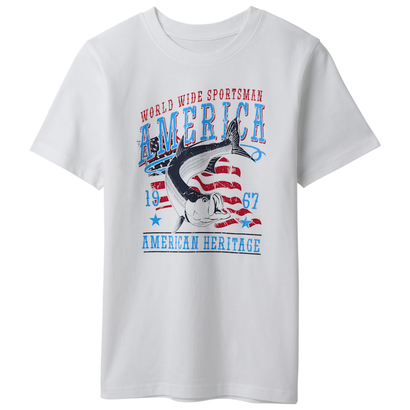 World Wide Sportsman American Heritage Short-Sleeve T-Shirt for Kids