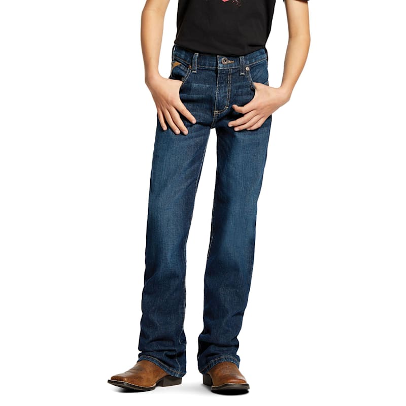 Ariat B4 Relaxed Stretch Legacy Boot Cut Jeans for Kids