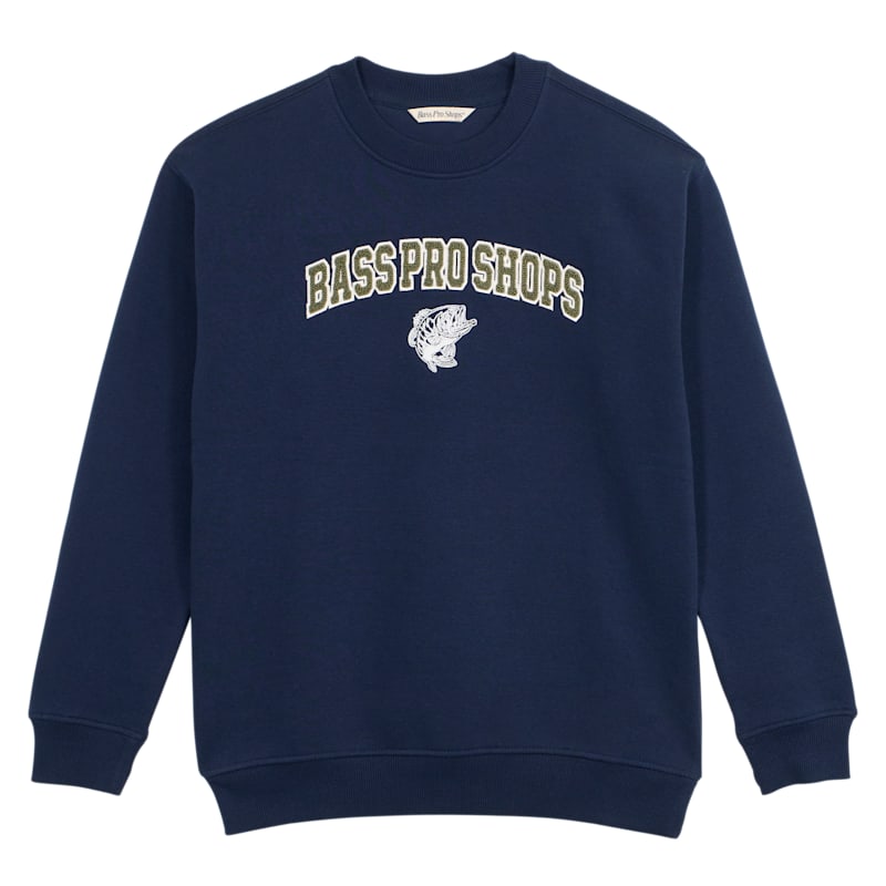 Bass Pro Shops Vintage Crew-Neck Sweatshirt for Kids