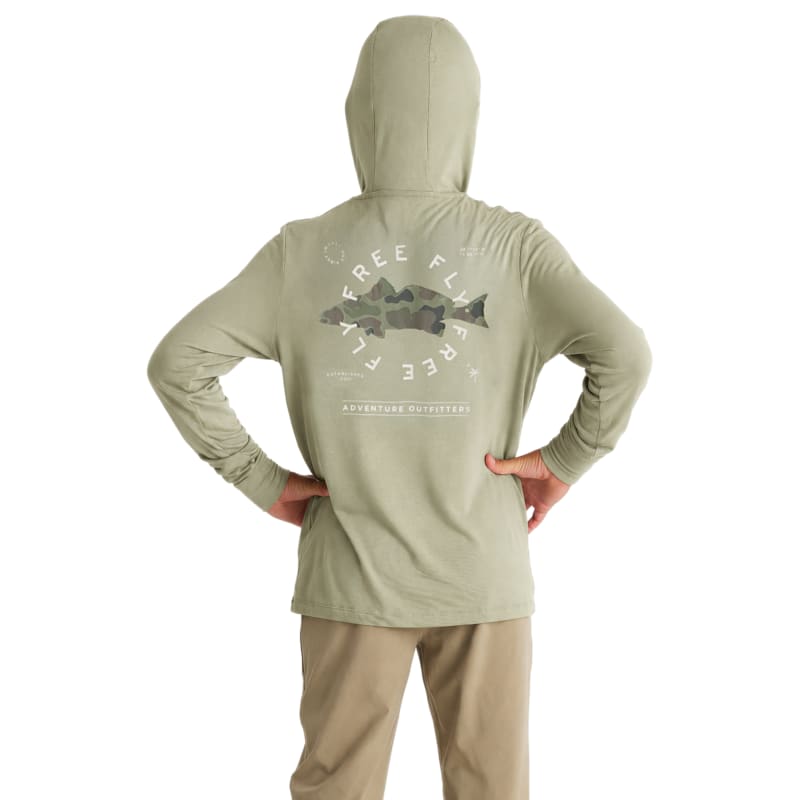 Free Fly Bamboo Shade Graphic Hoodie for Kids
