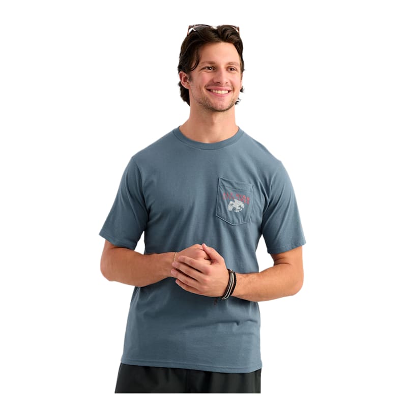 Huk Bass Eagle Short-Sleeve Pocket T-Shirt