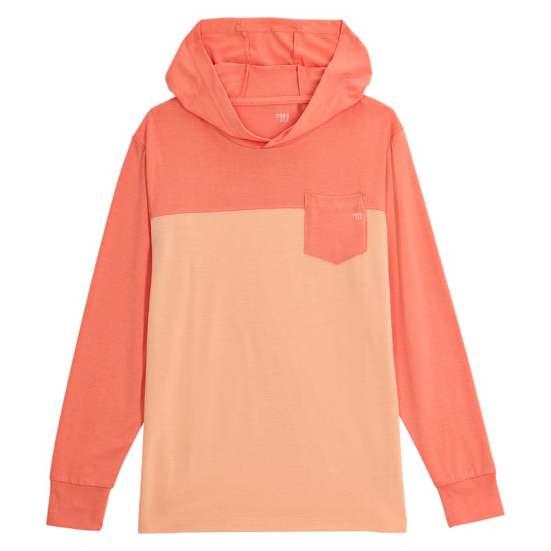 Free Fly Colorblock Bamboo Shade Hoodie for Kids