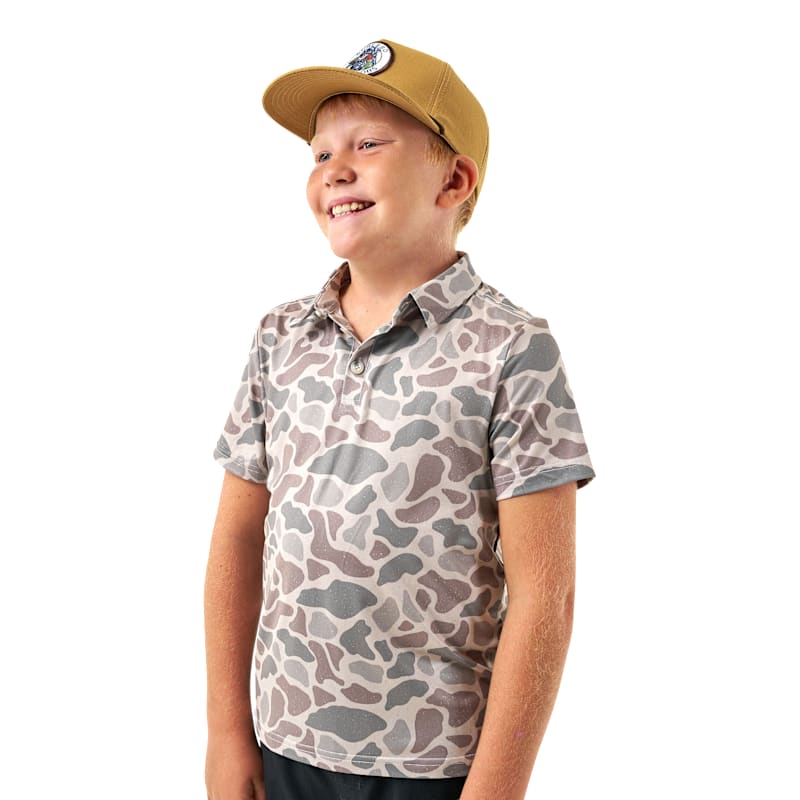 BURLEBO Performance Polo for Kids
