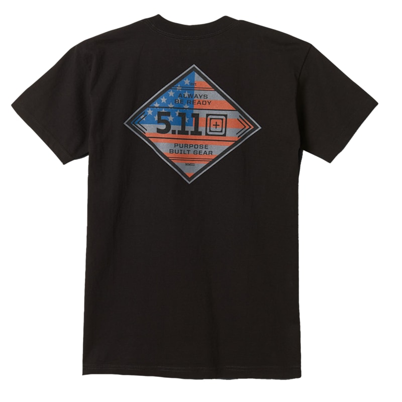 5.11 Tactical USA Diamond Short-Sleeve T-Shirt for Men