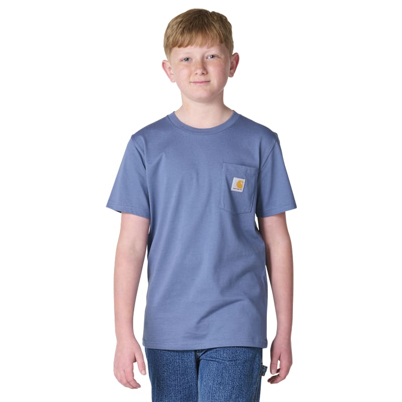 Carhartt All-Cotton Short-Sleeve Pocket T-Shirt for Kids