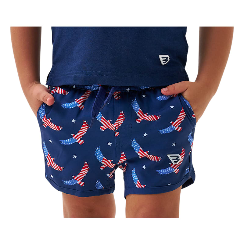 BURLEBO Swim Trunks for Kids