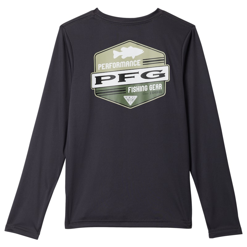 Columbia Terminal Tackle PFG Logo Graphic Long-Sleeve T-Shirt for Kids