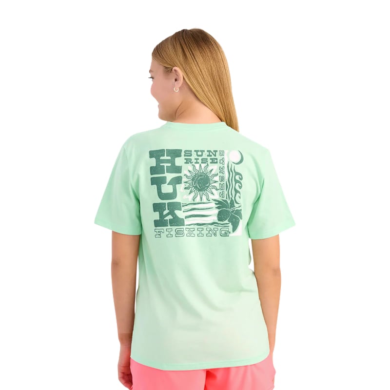 Huk Sunset Sunrise Short-Sleeve T-Shirt for Kids