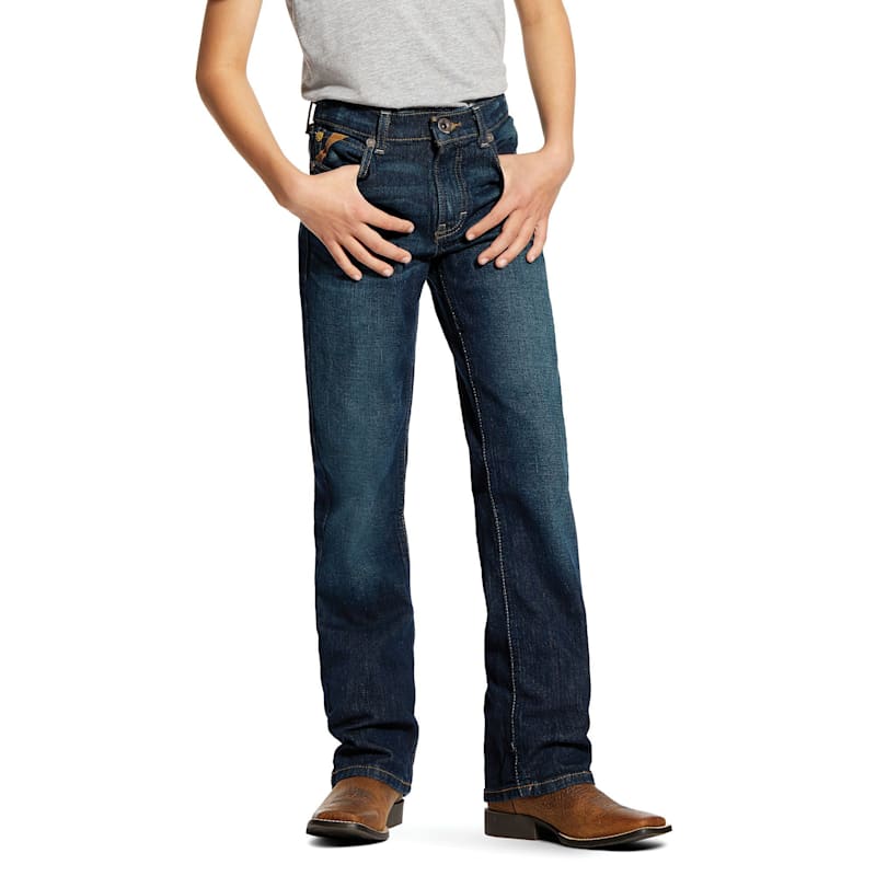 Ariat B5 Slim Stretch Legacy Stackable Straight Leg Jeans for Kids