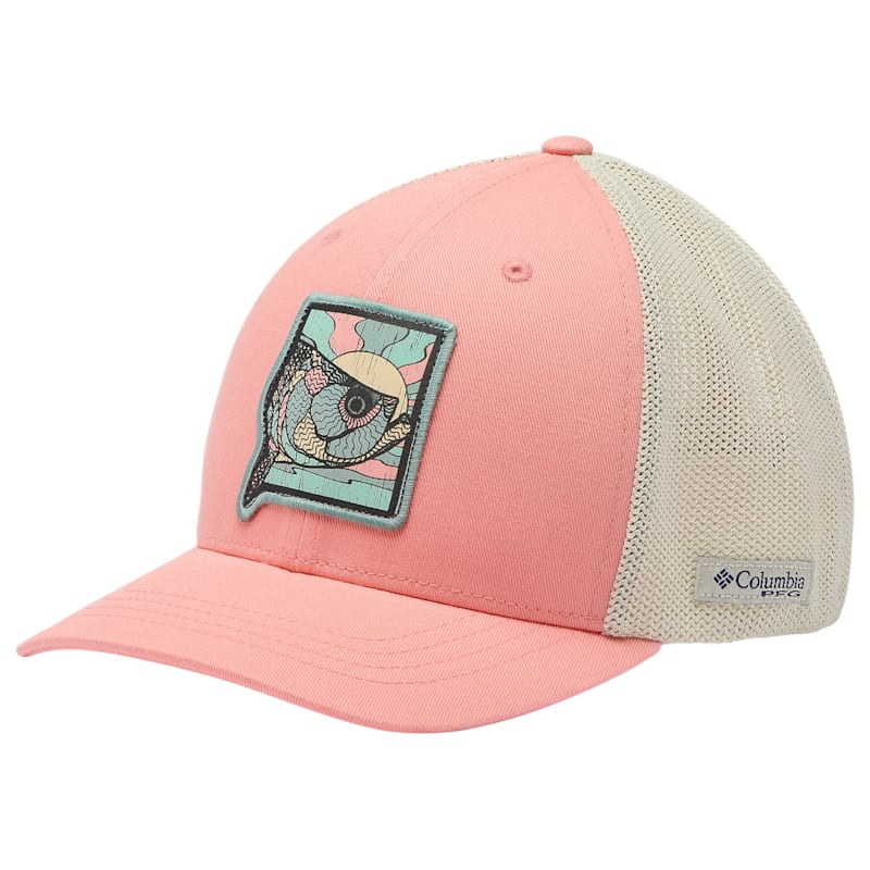 Columbia Junior PFG Sunset Fish Mesh Ball Cap for Kids