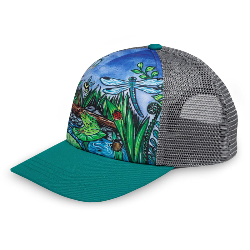 Sunday Afternoons Artist Series Pond Party Trucker Cap for Kids