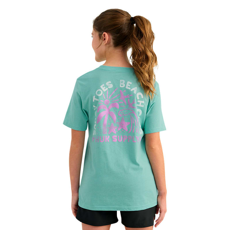 Huk Sandy Toes Short-Sleeve T-Shirt for Kids