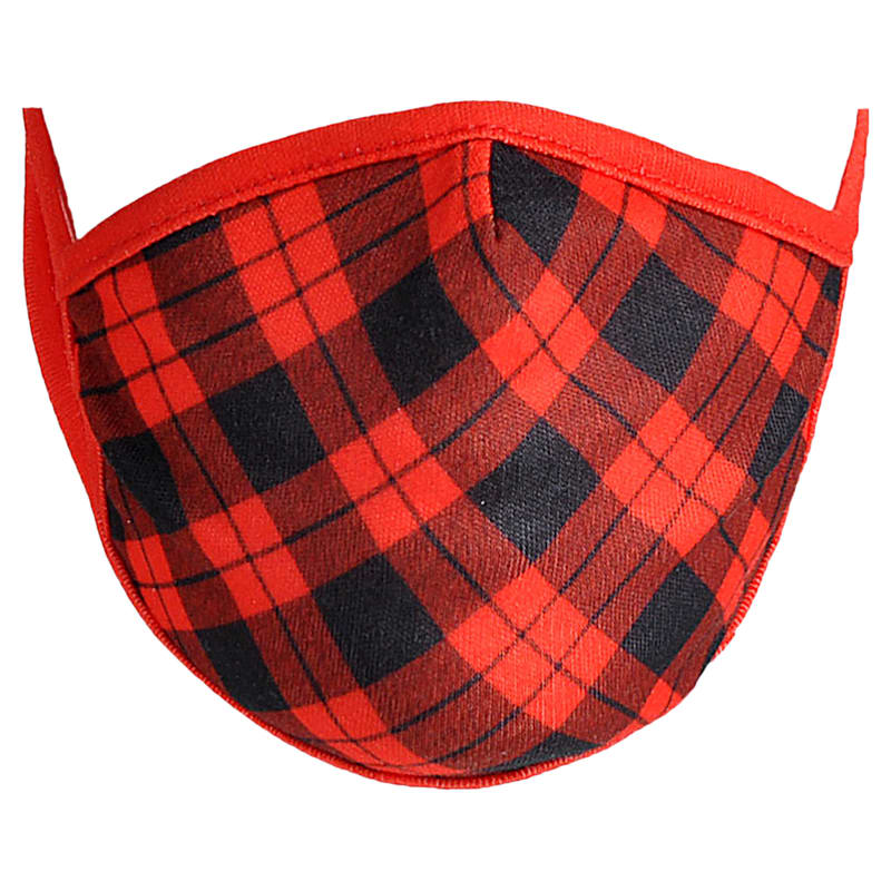 Wild Republic Plaid Face Mask for Kids