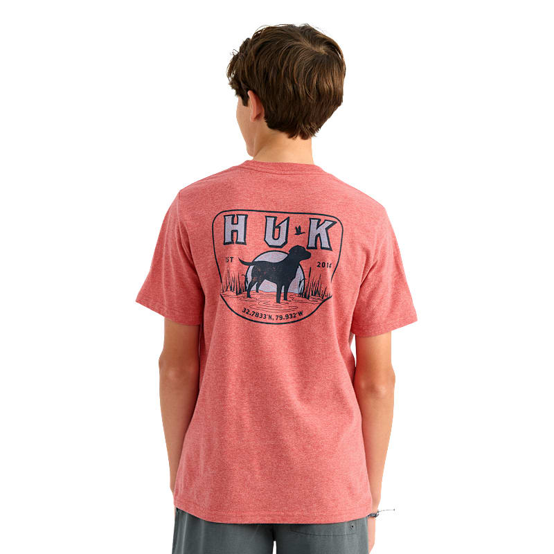 Huk Lab Patch Short-Sleeve T-Shirt for Kids