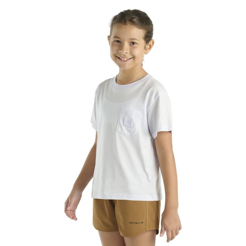 Carhartt Tonal Patch Short-Sleeve Pocket T-Shirt for Toddlers or Kids