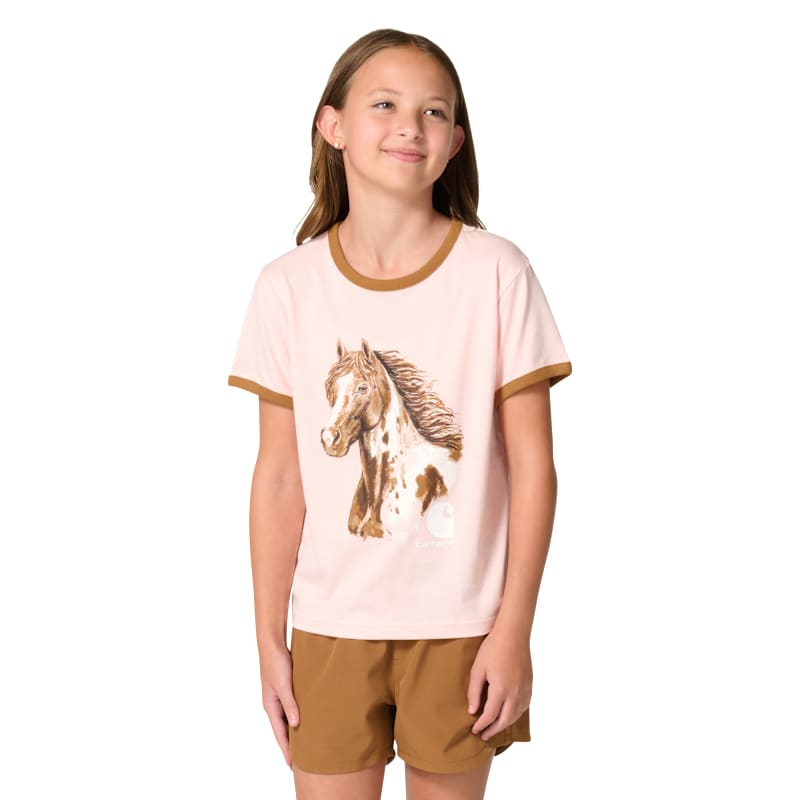 Carhartt Mare Ringer Short-Sleeve T-Shirt for Kids