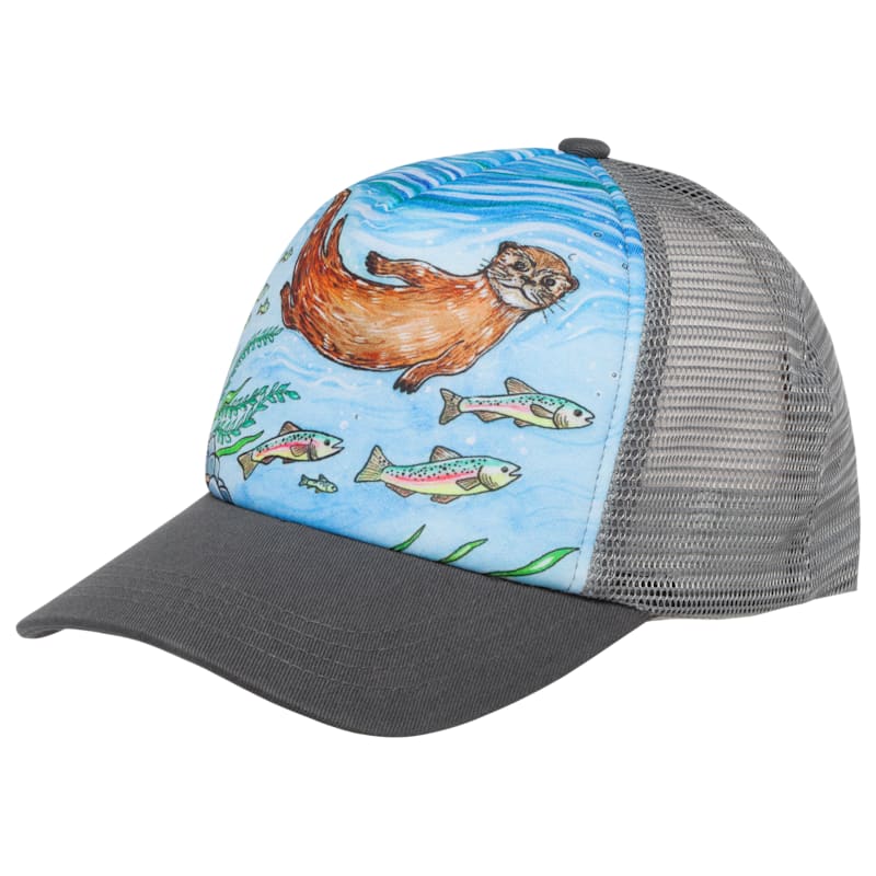 Sunday Afternoons Artist Series River Otter Trucker Cap for Kids