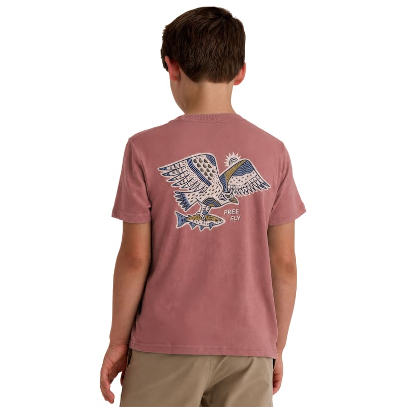 Free Fly Osprey Catch Short-Sleeve T-Shirt for Kids