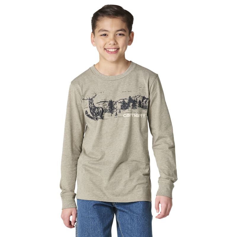 Carhartt Outdoor Long-Sleeve T-Shirt for Kids
