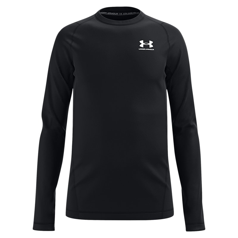 Under Armour ColdGear Crew-Neck Long-Sleeve Base-Layer Shirt for Kids
