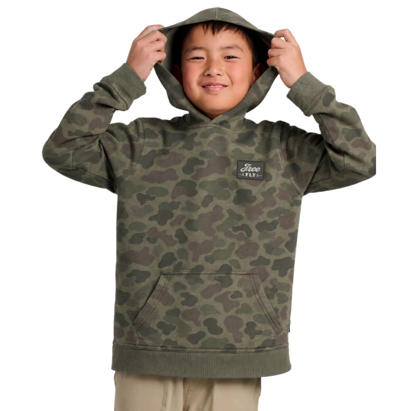 Free Fly Camo Outfitters Fleece Hoodie for Kids