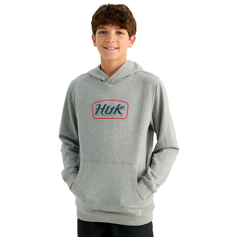 Huk Edisto Script Terry Hoodie for Kids