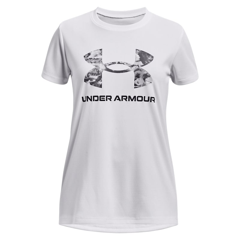 Under Armour UA Tech Print Fill Big Logo Short-Sleeve T-Shirt for Kids