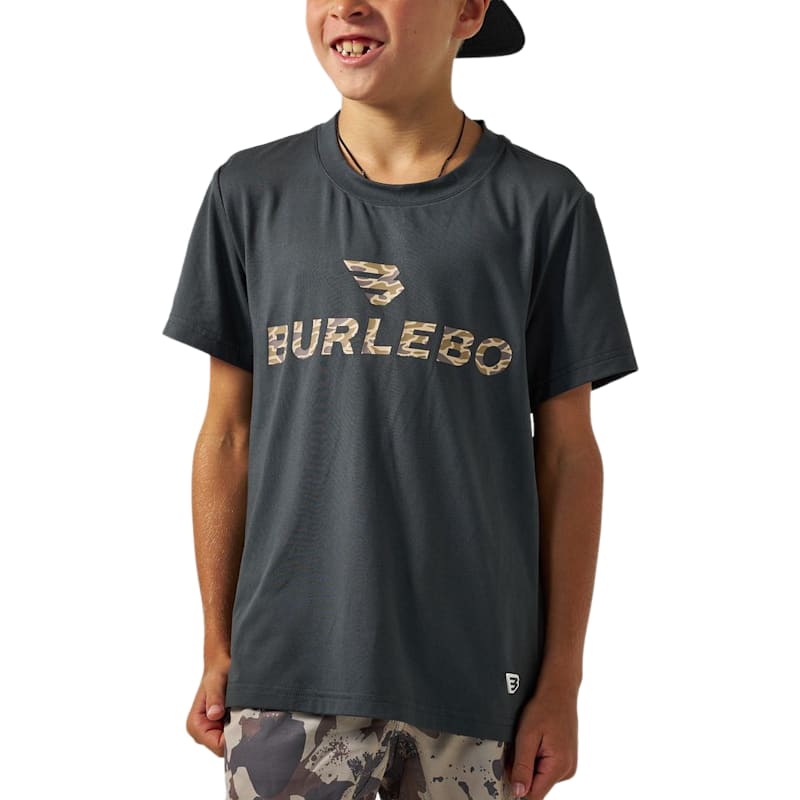 BURLEBO Flying B Logo Short-Sleeve T-Shirt for Kids