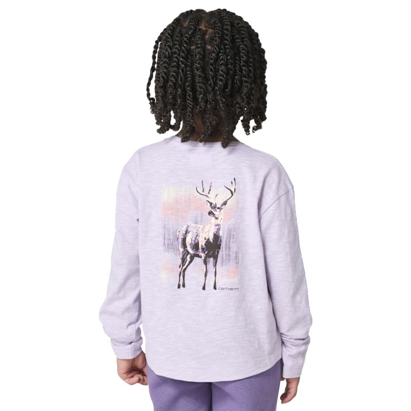 Carhartt Wilderness Deer Long-Sleeve T-Shirt for Kids