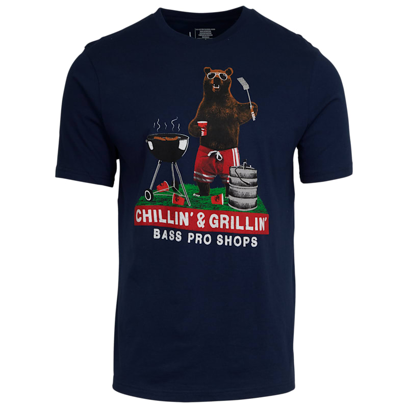 Bass Pro Shops California Chillin' & Grillin' Short-Sleeve T-Shirt for Men