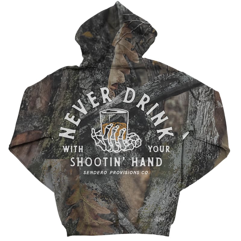Sendero Shootin' Hand Hoodie
