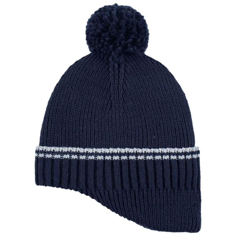 Heat Holders Patrol Turnover Contoured Pom Beanie for Toddlers