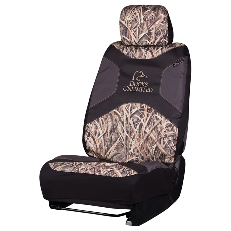 Signature Automotive Ducks Unlimited Low-Back Camo Seat Cover
