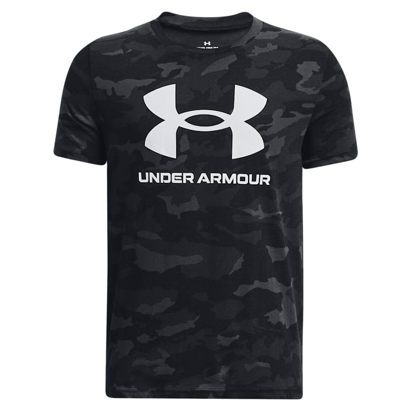 Under Armour Sportstyle Logo Printed Short-Sleeve T-Shirt for Kids
