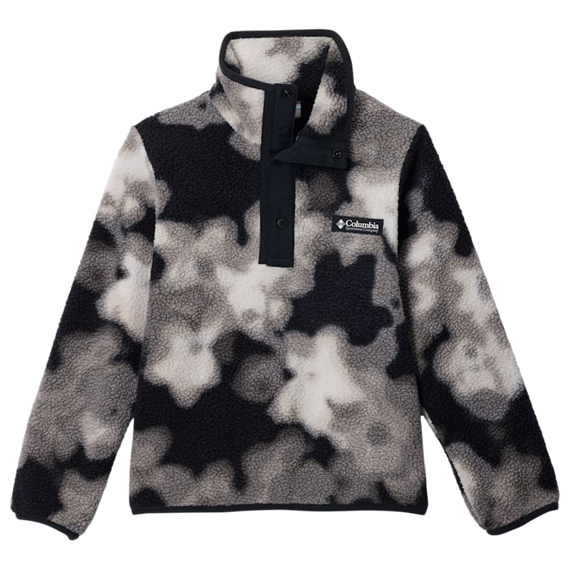 Columbia Helvetia II Printed Fleece Half-Snap Pullover for Kids