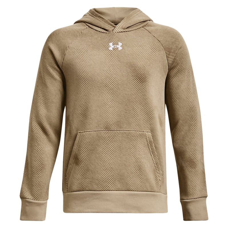 Under Armour Rival Fleece Printed Long-Sleeve Hoodie for Kids