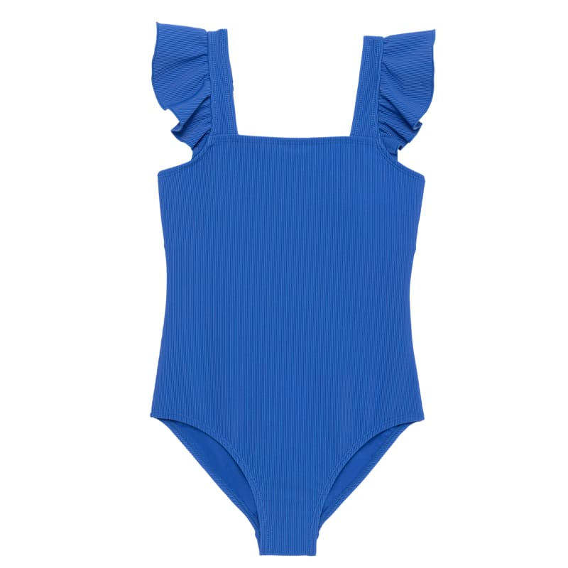 Raisins Tangalooma Solid 1-Piece Swimsuit for Kids