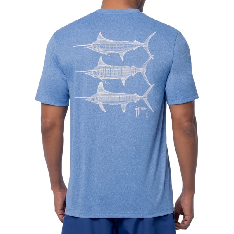 Guy Harvey Stipple Bills Short-Sleeve T-Shirt for Men