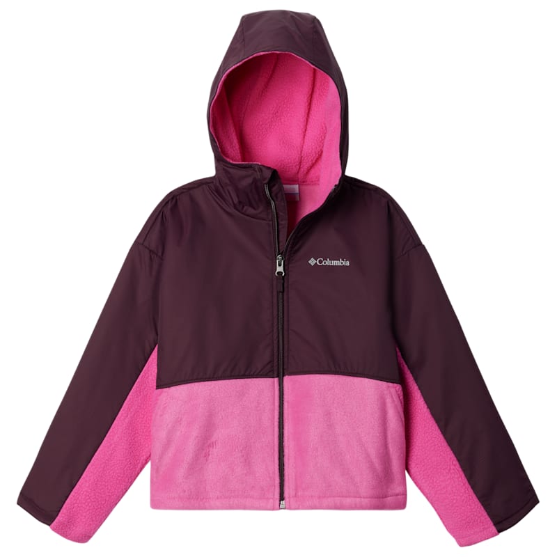 Columbia Benton Springs Novelty Hooded Fleece Jacket for Kids